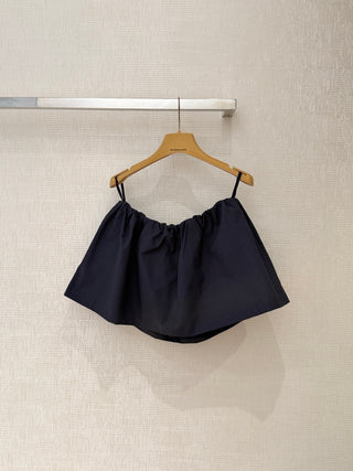 MiuMi*26 New Model: Dark Blue Mini Skirt