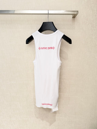 Chrome Hearts vintage-style vest, white