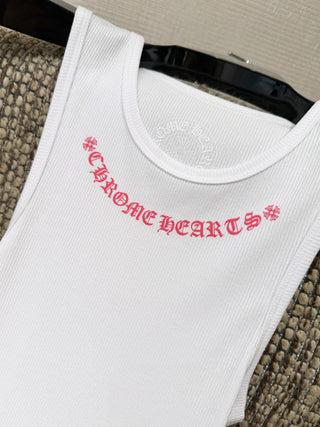 Chrome Hearts vintage-style vest, white