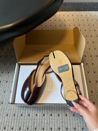 Maison Margiel*26ss Summer New Collection: Split Toe, Backless, Flat Sandals
