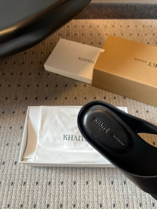 Khait* 26SS Spring-Summer New Collection: Square-Toe Clog Wedges