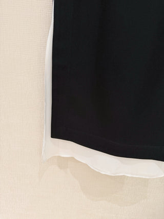 ELSA side-seamed flared skirt