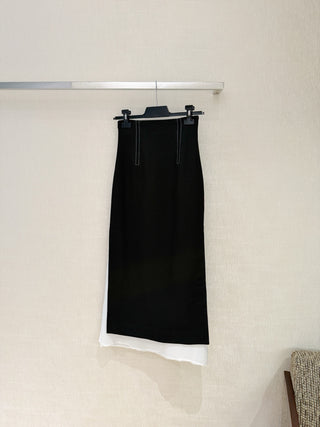 ELSA side-seamed flared skirt