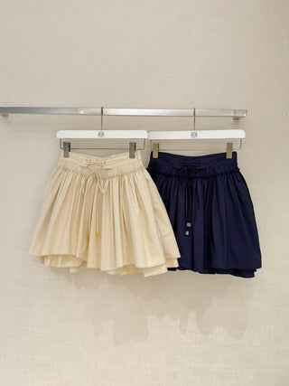 Loew*26 Pleated Petal-Inspired Skirt