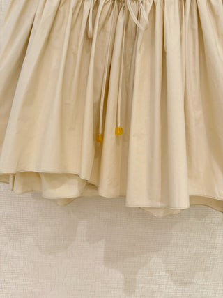 Loew*26 Pleated Petal-Inspired Skirt