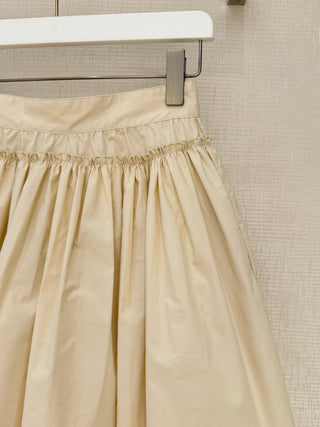 Loew*26 Pleated Petal-Inspired Skirt