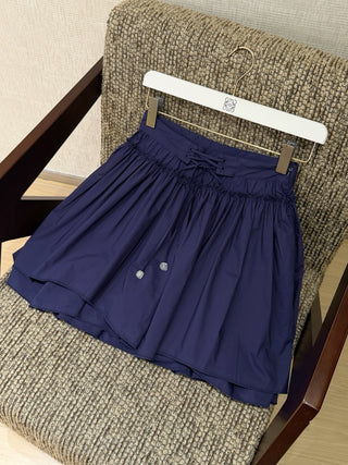 Loew*26 Pleated Petal-Inspired Skirt