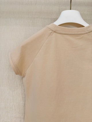 Loew* Spring-Summer 2026 New Collection Anagram Embroidered T-Shirt