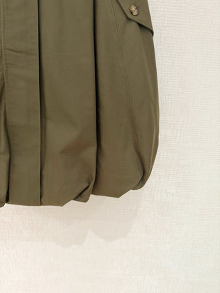 Loew*26’s new Olive Green Irregular Petal Skirt