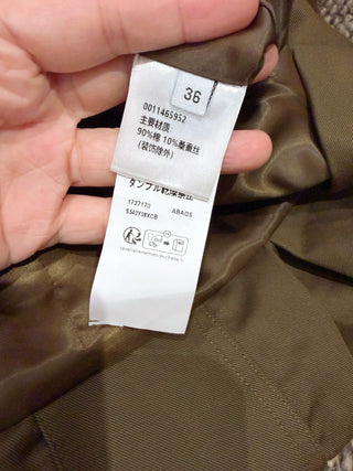 Loew*26’s new Olive Green Irregular Petal Skirt