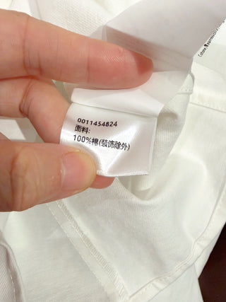 Loewe SS26 Summer White Shirt.