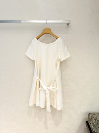 MiuMi*26 High Edition Series Summer New Arrivals: Short-Sleeve Dress