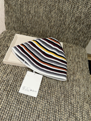 Chanel’s new spring 2026 striped knit fisherman’s hat