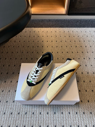 Celin*26ss Early Autumn New Collection Retro Color-Blocked De-Training Shoes