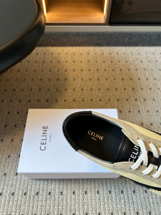 Celin*26ss Early Autumn New Collection Retro Color-Blocked De-Training Shoes