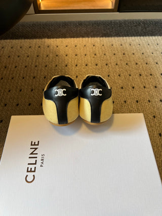 Celin*26ss Early Autumn New Collection Retro Color-Blocked De-Training Shoes