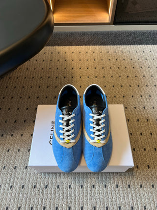 Celin*26ss Early Autumn New Collection Retro Color-Blocked De-Training Shoes