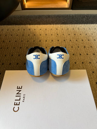 Celin*26ss Early Autumn New Collection Retro Color-Blocked De-Training Shoes