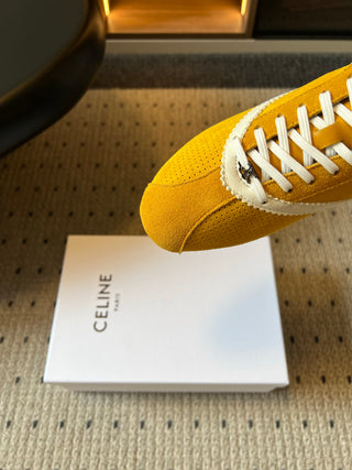 Celin*26ss Early Autumn New Collection Retro Color-Blocked De-Training Shoes