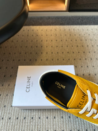 Celin*26ss Early Autumn New Collection Retro Color-Blocked De-Training Shoes