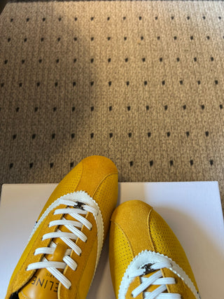 Celin*26ss Early Autumn New Collection Retro Color-Blocked De-Training Shoes