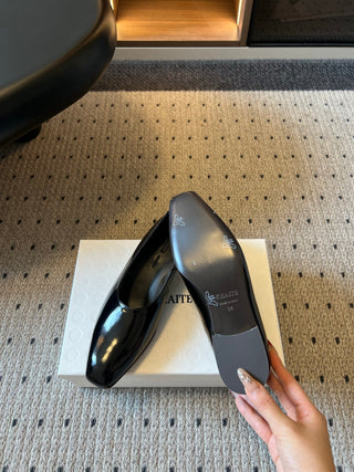 Khait* 26ss Early Autumn New Collection Retro Low-Heeled Slip-On Shoes