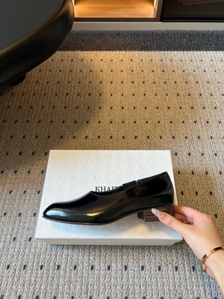 Khait* 26ss Early Autumn New Collection Retro Low-Heeled Slip-On Shoes