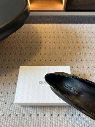 Khait* 26ss Early Autumn New Collection Retro Low-Heeled Slip-On Shoes