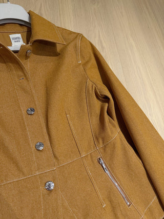 Hermès*26’s new denim equestrian jacket.