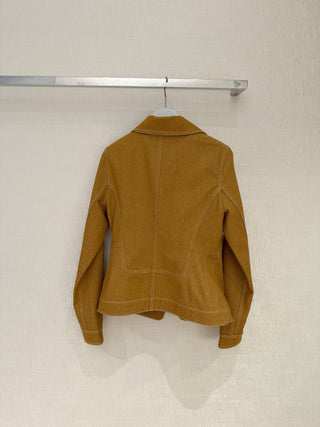 Hermès*26’s new denim equestrian jacket.