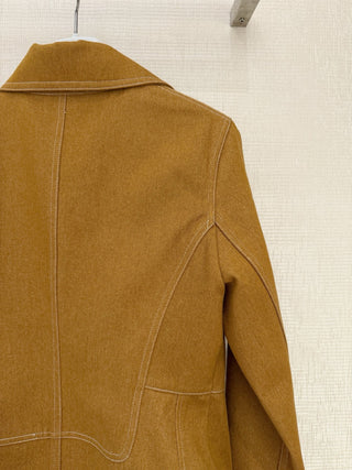 Hermès*26’s new denim equestrian jacket.