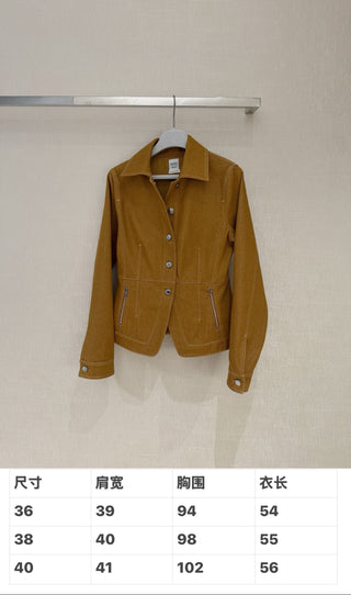 Hermès*26’s new denim equestrian jacket.