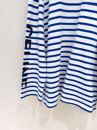 Celin*26 Newest Striped Long-Sleeve T-Shirt