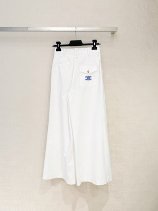 Celin*26SS new wide-leg jeans.