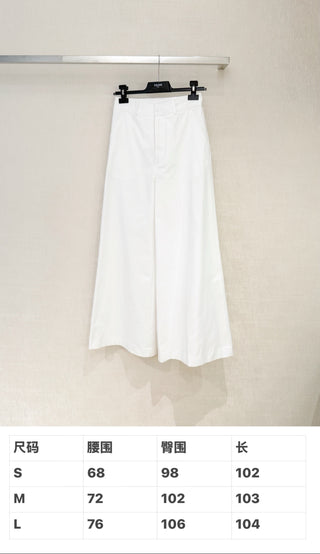 Celin*26SS new wide-leg jeans.