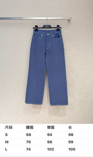 Celin*26 New Model – Custom-dyed, Water-washed Jeans