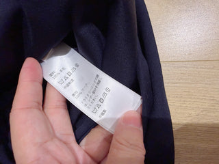 Celin*26 New Collection – Navy Blue Wool Short Pants