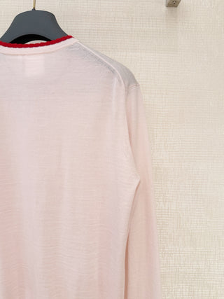 Dio*26’s new pink knit cardigan.