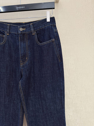 Saint Laurent 26 New Deep Blue Jeans.