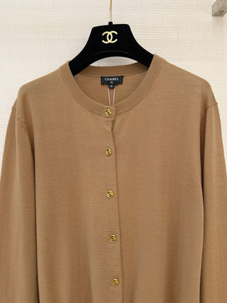 Chane*26’s new lightweight knit cardigan.