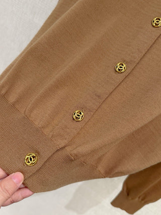 Chane*26’s new lightweight knit cardigan.
