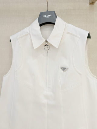 Prad*26 Newest High-End Version Sleeveless Dress