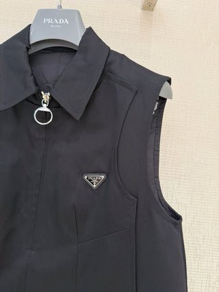 Prad*26 Newest High-End Version Sleeveless Dress