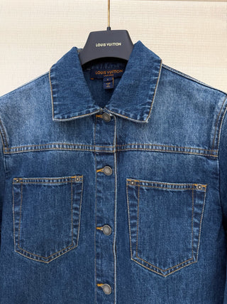 Louis Vuitton*26 new denim suit.