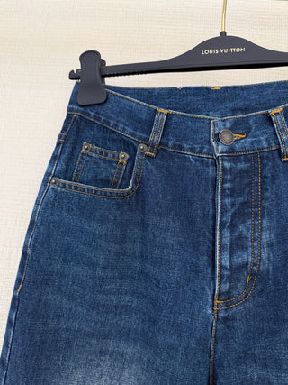 Louis Vuitton*26 New Collection Denim Suit – Pants