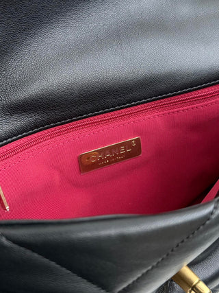 CHANEL 19BAG Black Gold Small Size 26 cm.