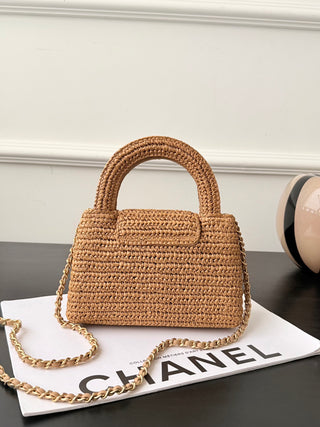 Chanel 26c woven Kelly large size.