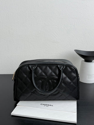 Chanel Vintage Kang Peng Bowling Ball – Black
