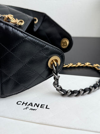 Chanel 26C Double Floral Chain Mini Size.