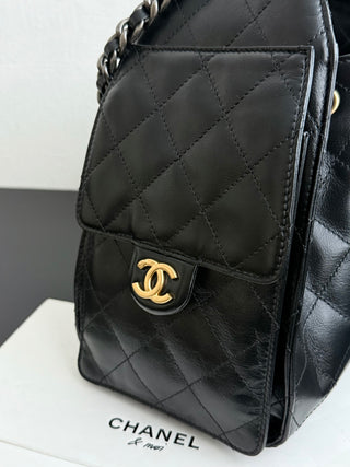 Chanel 26C Double Floral Chain Mini Size.